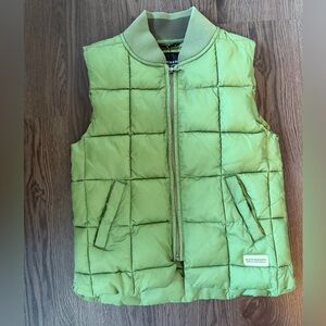 Scotch & Soda Olive Quilted Vest